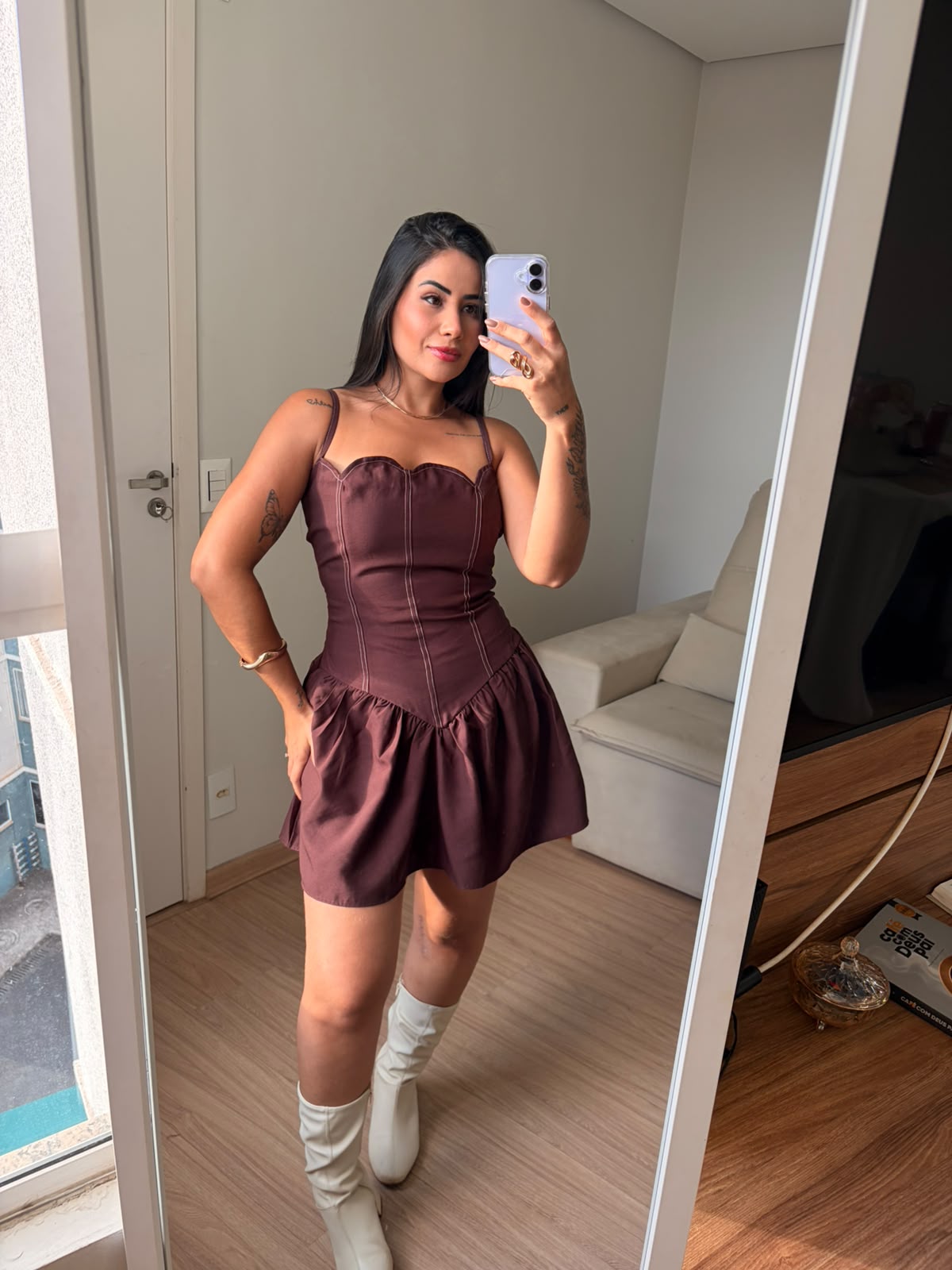 VESTIDO CAMPONESA COUNTRY